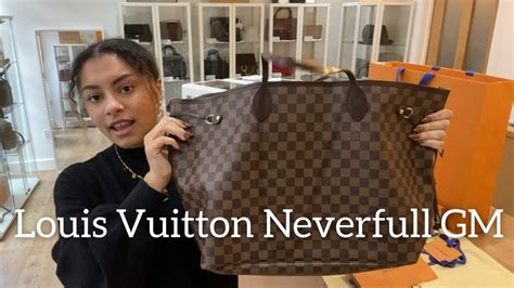 the louis vuitton neverfull gm bag reversed